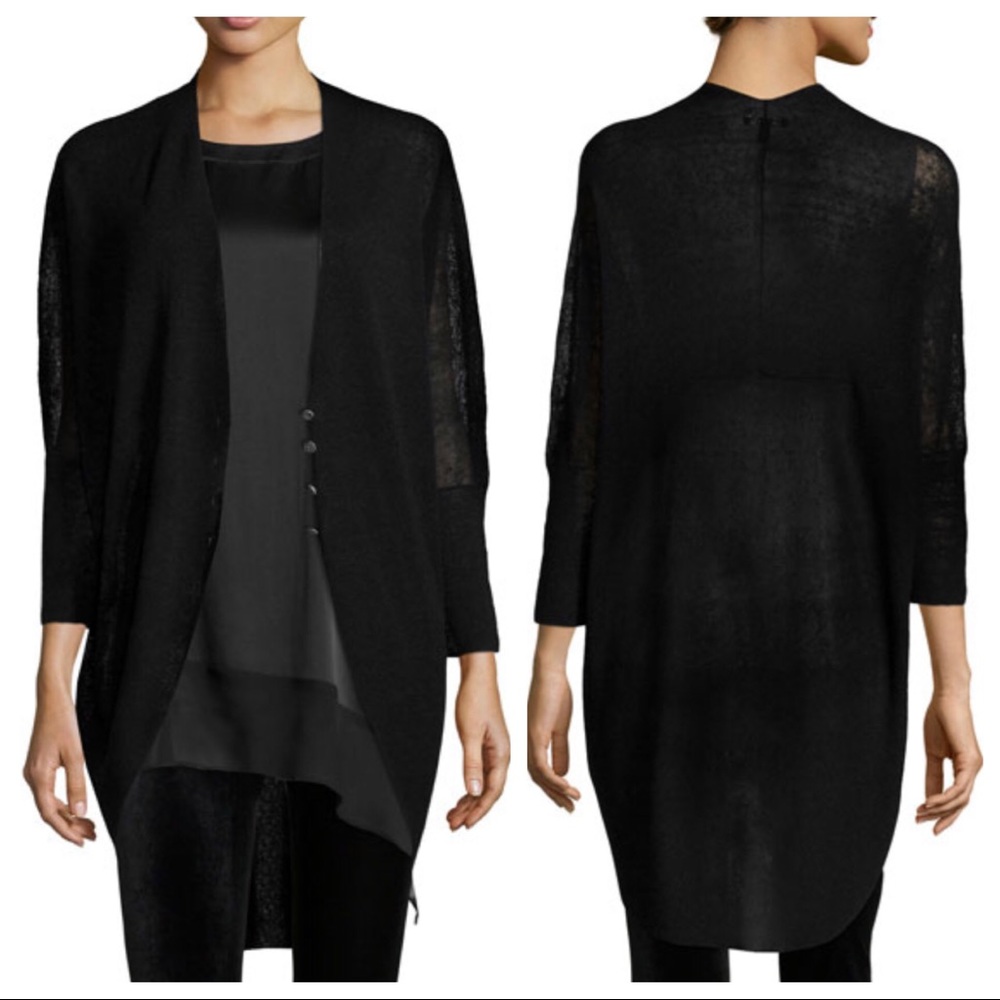 Eileen Fisher Cocoon Linen Cardigan S/P